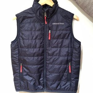 Boy’s Navy Vineyard Vines Puffer Vest